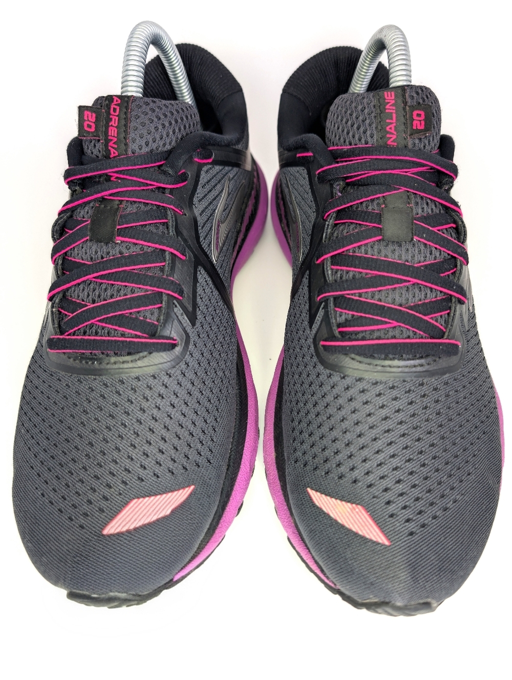 Brooks Adrenaline 20 Great Gray Pink Or Purple Size 8.5 Wide, 8.5W, 8.5D, 8.5 D - Picture 7 of 15